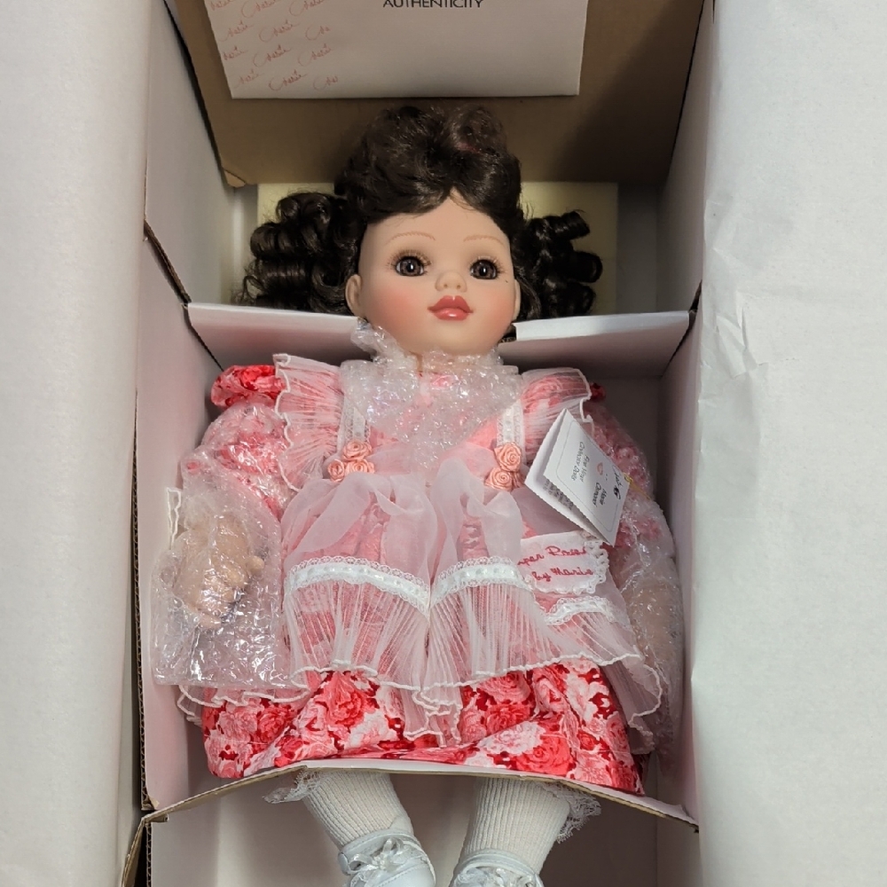 Paper roses Toddler Limited Edition Signed Collector Doll